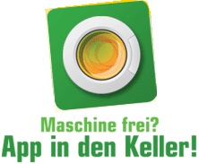 Logo: App in den Keller!